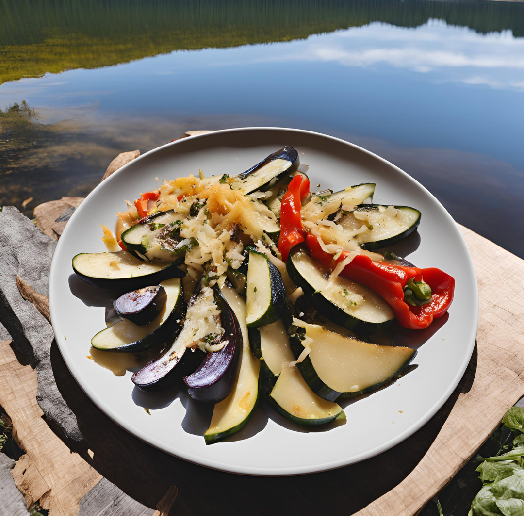 Légumes d'été Grillés au Parmesan