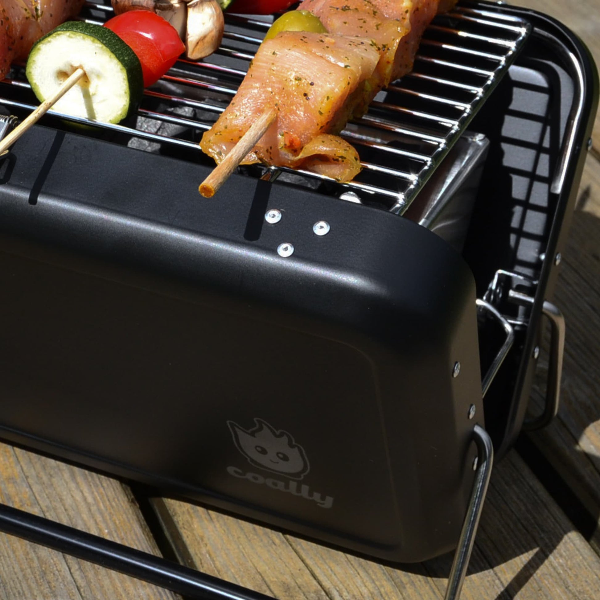 BBQ-Toro - Barbecue en fonte avec grille de cuisson - 50 x 25 x 23 cm BBQ-Toro - Barbecue en fonte avec grille de cuisson - 50 x 25 x 23 cm